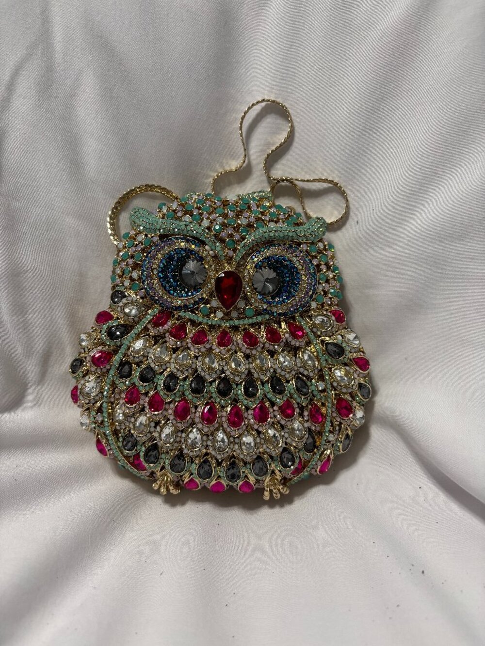Ornate Owl Clutch, NWT